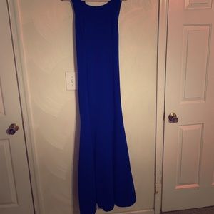 Blue formal dress